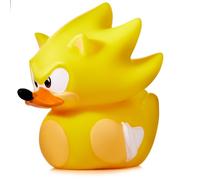 TUBBZ Mini Super Sonic Collectible Vinyl Rubber Duck Figure - Official Sonic the