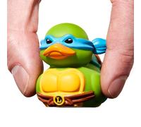 TUBBZ Mini Figura coleccionable Leonardo – Pato de goma de vinilo, Producto oficial TMNT