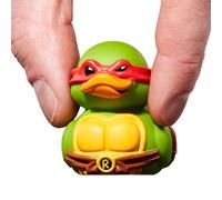 TUBBZ Mini Raphael - Figura Coleccionable de Pato de Goma de Vinilo - Producto Oficial de TMNT - TV de acción, películas y Videojuegos