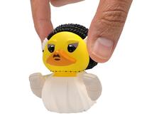 TUBBZ Monsters Novia de Frankenstein Pato Figura Mini 5cm | Producto oficial Universal Monsters, pato Novia de Frankenstein Mini. Regalo para fans del terror clasico.