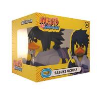 TUBBZ Naruto Sasuke Pato Cosplay Anime Merch Figura Caja 9cm | Producto con licencia oficial Naruto Shippuden, pato Sasuke en caja ventana, regalo fans anime, para exhibir
