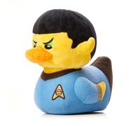 TUBBZ Plush: Star Trek - Juguete Coleccionable de Peluche Suave de Pato de Goma Spock Cosplaying
