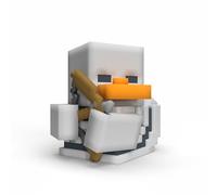 TUBBZ Primera Edición: Minecraft - Skeleton Figura Coleccionable de Pato de Goma Disfrazado