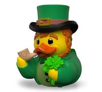 TUBBZ Primera edición: Figura de Vinilo de Pato de Goma de Duende del día de San Patricio