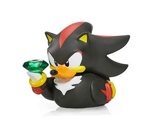 TUBBZ: Sonic Shadow, Edición en Caja, Pato de Goma 9cm | Diseño detallado inspirado en la cultura pop; ideal para exhibir en estanterías y escritorios o regalar a fans. | Diseño detallado inspirado en la cultura pop; ideal para exhibir en estanterías y escritorios o regalar a fans.