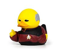 TUBBZ: Star Trek Jean-Luc Picard, Edición en Caja, Pato de Goma 9cm | Diseño detallado inspirado en la cultura pop; ideal para exhibir en estanterías y escritorios o regalar a fans.