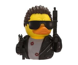 TUBBZ: Terminator Primera Edición Pato de Goma Coleccionable 9cm | Terminator en versión pato cosplay TUBBZ, figura de vinilo de 9 cm para exponer y regalar a fans de la saga.