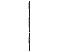 TUBConcept - Cerradura de 3 puntos TF3 con elevación, 41 mm, STREMLER Eje 26 U24 x 6 mm, acero inoxidable, 1/2 torre loro-6570.41.C