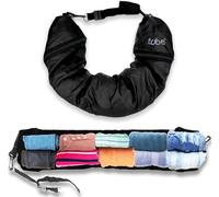Almohada tubular de viaje, equipaje de mano, guarda tu ropa en esta almohada cervical y ahorra en equipaje de mano, color negro Tube