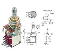 Tube Amp Doctor Z-PPA500K - Push/Push Poti (500 K)