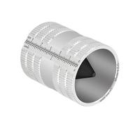 Tube Deburring Spender - Herramienta escariadora rígida de acero inoxidable premium profesional, desbarbadora de precisión de herramientas de chaflán para mantenimiento de talleres Reparación