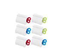 Tube Hand Cream Cleanser Dispenser Holder Portable Manual Squeezer Toothpaste Squeezer Set 6pcs Mixed Color Household Tools