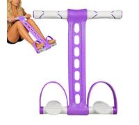 Tube Pedal Resistance Band | Multifunción Elastic Workout Equipment - Bandas de resistencia al pie con asas | Mujeres Hombres Inicio Yoga Estiramiento Pierna Ejercicio Brazo Abdomen Cintura Muscle de