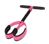 Tube Pedal Resistance Device - Stretch Exercise Workout Equipment for Women | High Elasticity Latex Bands with Foam Handles & Contoured Pedals for Home Gym, Arms, Legs and Glutes, 200g