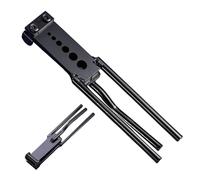 Tube Rounding Tool, Manual Pipe Rounder for Accurate Reshaping, Portable Steel with 6 Hole Design, Plumbing Equipment for Refrigeration, Repair and Maintenance, 9.45x1.57 Inches