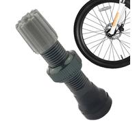 Tubeless Prasta Valve Stem- 40 mm Aluminum Alloy Air Nozzle | Lightweight prasta Valve Stem With Locking Clips And Cap For Tubeless Wheels
