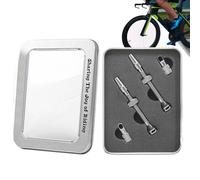 Tubeless Valve Kit, Alloy Stem Set, 5.91x3.94x1.97 Inches Core Remover Tool, Super Lightweight Build, Airtight Sealed Design, Ideal for Bikes, Motorcycles, Cars, Repair Shops, Tire Maintenance