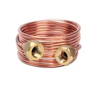 Tubería Capilar de Cobre Flexible, Tubo de Refrigeración 2.8mm G1/4", 2000mm, para Equipos de Aire Acondicionado y Neveras, Material Latón