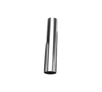Tubería de acero inoxidable 10 tubos circulares huecos de acero inoxidable 304, longitud 4 pulgadas/100 mm, tubo metálico recto(4.8 * 0.2MM)