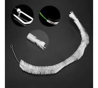 Tubería de acuario Cepillo de filtro Cepillo Flexible Depósito de peces Manguera Limpiador Limpiador de tubos Cepillo de la bomba de agua Accesorios para acuarios