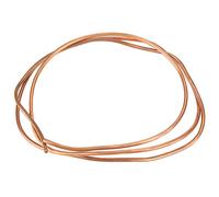 Tubería de cobre de 2 m, diámetro exterior 6, 5, 4, 3, 2 mm x diámetro interior 4, 4, 3, 2, 1 mm, para tuberías de refrigeración, para hacer neveras de inmersión