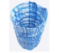 tubería de drenaje de penetración suave, Tubería de drenaje francesa de infiltración suave, reforzada con alambre de acero no tejido azul, 8 cm/3 pulgadas, varias longitudes(40m/131ft)