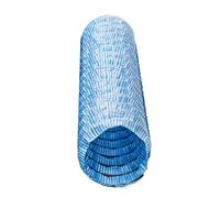 tubería de drenaje de penetración suave, Tubo de drenaje flexible perforado de tela no tejida, color azul, 2 pulgadas de diámetro, varias longitudes(200in)