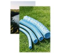 Tubería de drenaje francesa, Tubería de drenaje francesa perforada flexible, Francés de infiltración suave de 2/3/4/6/8 pulgadas, Solución flexible(150mm/6in,591in/1500cm)