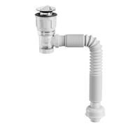 Tubería De Flexible: Manguera De De Fregadero Expandible | Telescópico Anti-órgano, Tubería De Lavado Ajustable Para Cocina Y Baño, Manguera De Fontanería A Prueba De Fugas Que Ahorra