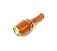 Tubería de madera vintage nuevo viejo stock tubo de fumar llavero marrón 4 pulgadas de altura
