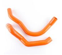Tubería de radiador Auto Compatible con Jeep para Cherokee XJ 4.0L 1991 1992 1993 1994 1995 1996 1997 1998 1999 2000 2001 Piezas Automóvil Kit Tubería Manguera De Agua De Radiador De Silicona(Orange)