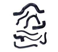 Tubería de radiador auto Compatible Con Opel Para Corsa A Gsi Kit De Manguera Refrigerante De Radiador De Silicona Para Coche, Accesorios De Repuesto Para Manguera De Radiador De Tanque De Agua(Black)