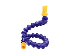 Tubería de refrigerante de aceite de agua, Manguera De Tubo De Enfriamiento De Plástico G1/4 G3/8 G1/2 Rosca Macho 300-600mm Multicolor for CNC(Flat Head-g1l4,Length 600mm)