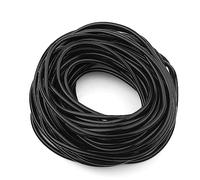 Tubería de riego por goteo, manguera de riego de PVC, 7 mm exterior 4 mm de diámetro interno, tubería flexible de distribución de riego por goteo para agricultura industrial (20 m)