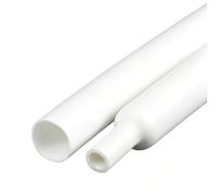 Tubería del Encogimiento del Calor del PE for la Herramienta Que Cubre el Ratio del Encogimiento del 3:1 con el Adhesivo 7.9m m Multicolor(White)