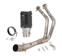 Tubería Escape Para Yamaha YZF-R7 2021-2023 Para MT-07 FZ07 2022-2023 Sistema Escape Motocicleta Silenciador Tubo Deslizante Delantero(3)