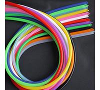 Tubería flexible del silicón, tubo de la goma de silicona conector multicolor del agua de la categoría alimenticia de 1 metro(Red,ID 10mm OD 13mm)