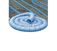 Tubería Flexible Permeable, tubería corrugada de Drenaje francés para paisajismo, Programa de Drenaje subterráneo de Patios y Jardines para la evacuación de Aguas pluviales (10x900