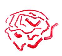 Tubería radiador auto Compatible Con Mazda Mx5 Para Miata Eunos MK1 1.6 NA 1989-1992 1993 1994 1995 1996 1997 1998 Mangueras Ventilación De Refrigerante De Silicona Tubo De Tubo De Radiador