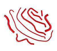 Tubería radiador Compatible Con Ford Para Fiesta Mk6 ST 150 Facelift 2006 2007 2008 2.0 Para Duratec ST Motor Kit Manguera Refrigerante De Silicona Para Automóvil Mangueras De Radiador(Red)