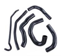 Tubería radiador Compatible Con Ford Para Mustang GT 4.6L Para Shelby 5.4L V8 MT 2005 2006 2007 2008 2009 2010 Kit De Tubo De Mangueras De Radiador De Silicona Piezas De Automóvil(Black)