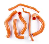 Tubería radiador Compatible Con Ford Para Mustang GT 4.6L Para Shelby 5.4L V8 MT 2005 2006 2007 2008 2009 2010 Kit De Tubo De Mangueras De Radiador De Silicona Piezas De Automóvil(Orange)
