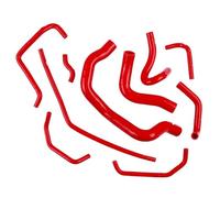 Tubería radiador Compatible Con Mazda Mx5 Para Miata NB MK2 1998-2002 2003 2004 2005 1.6 B6-ZE Motor Coche Silicona Radiador Refrigerante Respiradero Manguera Kit Autopartes(Red)