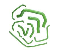 Tubería radiador Compatible Con Mazda Mx5 Para Miata NB MK2 1998-2002 2003 2004 2005 1.6 B6-ZE Motor Coche Silicona Radiador Refrigerante Respiradero Manguera Kit Autopartes(Green)