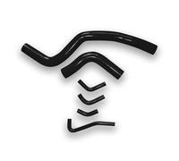 Tubería radiador Compatible Con Mitsubishi Para Lancer 1,8 T Para GSR 4G93 DOHC 4G93T CD5A Radiador De Silicona Refrigerante Manguera De Agua Accesorios De Coche(Black)