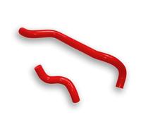 Tubería radiador Compatible Con Nissan Para Navara D40 YD25 2.5L YD25DDTi 2005-2008 2009 2010 2011 2012 2013 Manguera De Refrigerante De Agua Para Radiador De Silicona Para Motor Diésel(Red)