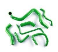 Tubería radiador Compatible Con Para Bora Para Golf MK4 Para Jetta 1.8T AUM AUQ Kit Tubería Manguera Radiador Silicona Manguera De Radiador De Coche Manguera De Agua Refrigerante(Green)