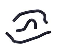 Tubería radiador Compatible Con Toyota Para Supra MK3 MA70 JZA70 7MGE 7MGTE 3.0L 1986 1987 1988 1989 1990 1991 1992 Manguera De Radiador Refrigerante Tubo De Motor(Black)