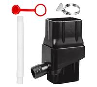 Tuberías de drenaje de agua de lluvia: conector de drenaje ajustable universal, resistente divisor de recogida de agua para tubos de 2x3 pulgadas, de canalones resistentes a la intemperie |