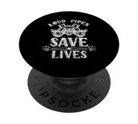 Tuberías Fuertes Salvar Vidas Escapes Coche Garaje Herramientas Mecánico PopSockets PopGrip Adhesivo